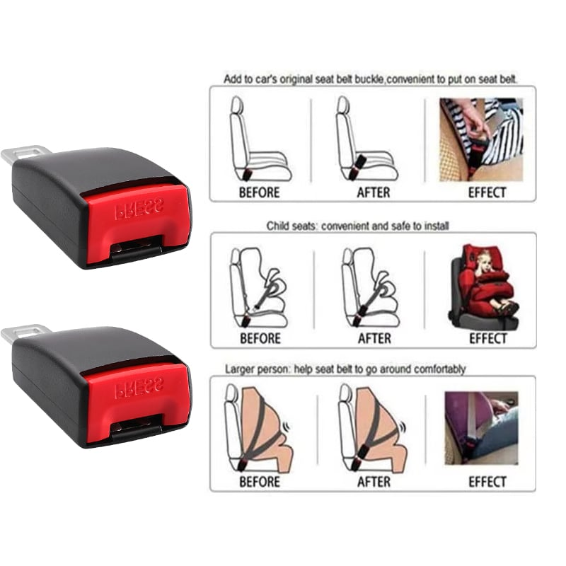 🚗🎉Car Belt Buckle Extension Seat Belt Clips